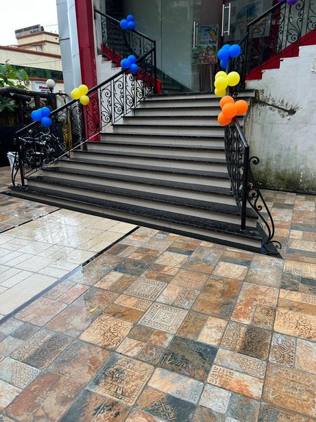 Exterior Renovation - Scaffolding View